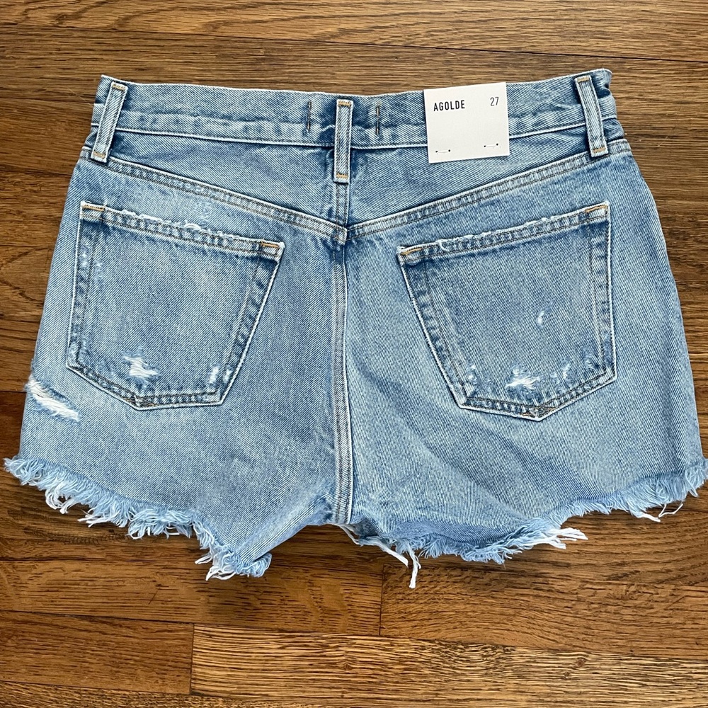 Agolde Parker Vintage Cut Off Short in Swapmeet